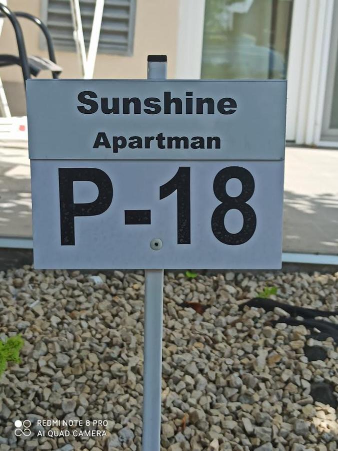 Sunshine 208 Apartman 巴拉顿扎佐 外观 照片